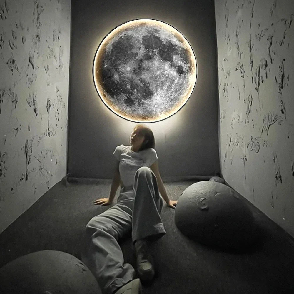 LED Moon Lamp, Wall Decoration for Children's Room