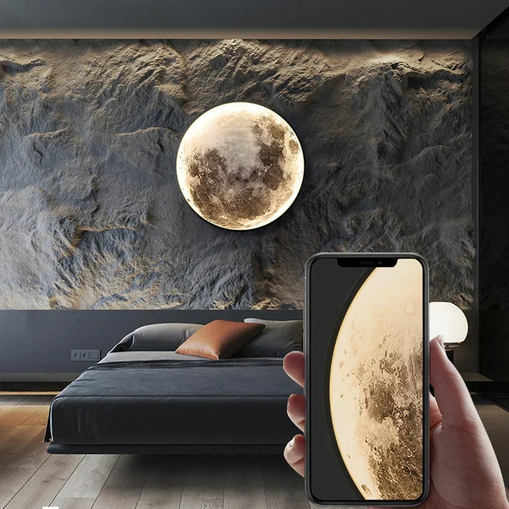 LED Moon Lamp, Wall Decoration for Children's Room